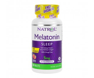 Melatonina sabor 5mg - Natrol 90 tabletes